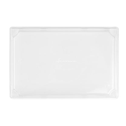 Matsuri Vision Clear Plastic Lid - Fits Large Sushi Tray - 100 count box