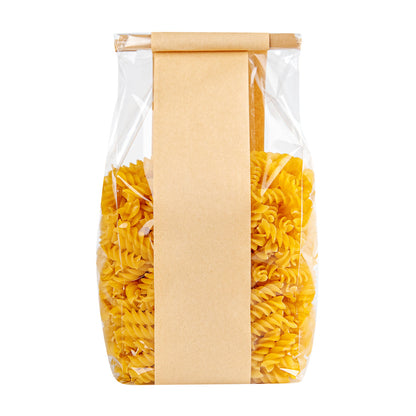 Bag Tek Kraft Paper Bakery Tin Tie Bag - 4 1/2" x 3 1/2" x 12 1/2" - 100 count box