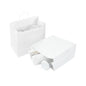 Saving Nature White Paper Retail Bag - with Handles - 10 1/4" x 7 3/4" x 10 1/2" - 100 count box
