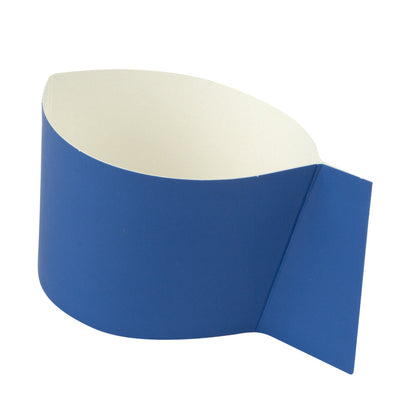 Restpresso Navy Blue Paper Coffee Cup Sleeve - with Handle, Fits 12 / 16 / 20 oz Cups - 50 count box
