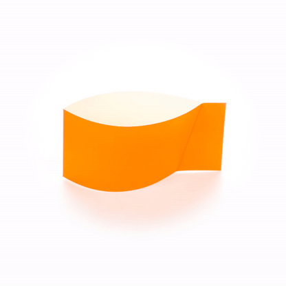 Restpresso Orange Paper Coffee Cup Sleeve - with Handle, Fits 12 / 16 / 20 oz Cups - 50 count box