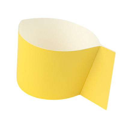 Restpresso Yellow Paper Coffee Cup Sleeve - with Handle, Fits 12 / 16 / 20 oz Cups - 50 count box