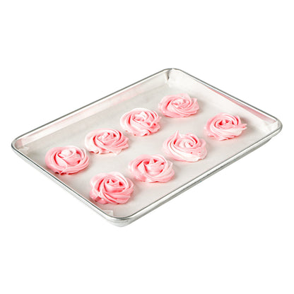 Pastry Tek White Parchment Paper Quarter Size Sheet Pan Liner - Silicone Coated - 9" x 13" - 200 count box