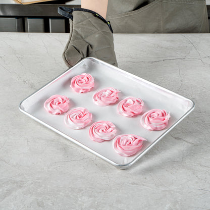 Pastry Tek White Parchment Paper Quarter Size Sheet Pan Liner - Silicone Coated - 9" x 13" - 200 count box