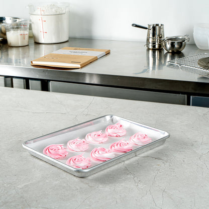 Pastry Tek White Parchment Paper Quarter Size Sheet Pan Liner - Silicone Coated - 9" x 13" - 200 count box