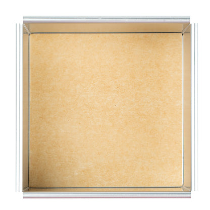 Pastry Tek Unbleached Parchment Paper Baking Sheet - Precut, Silicone Coated, Compostable - 5" x 5" - 1000 count box