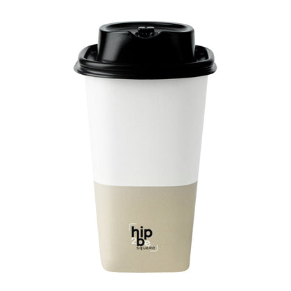 Hip 2 Be Square Black Plastic Sippy Cup Lid - Fits 12, 16 and 22 oz - 25 count box