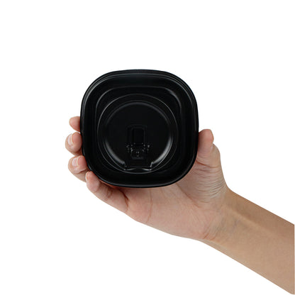Hip 2 Be Square Black Plastic Sippy Cup Lid - Fits 12, 16 and 22 oz - 25 count box