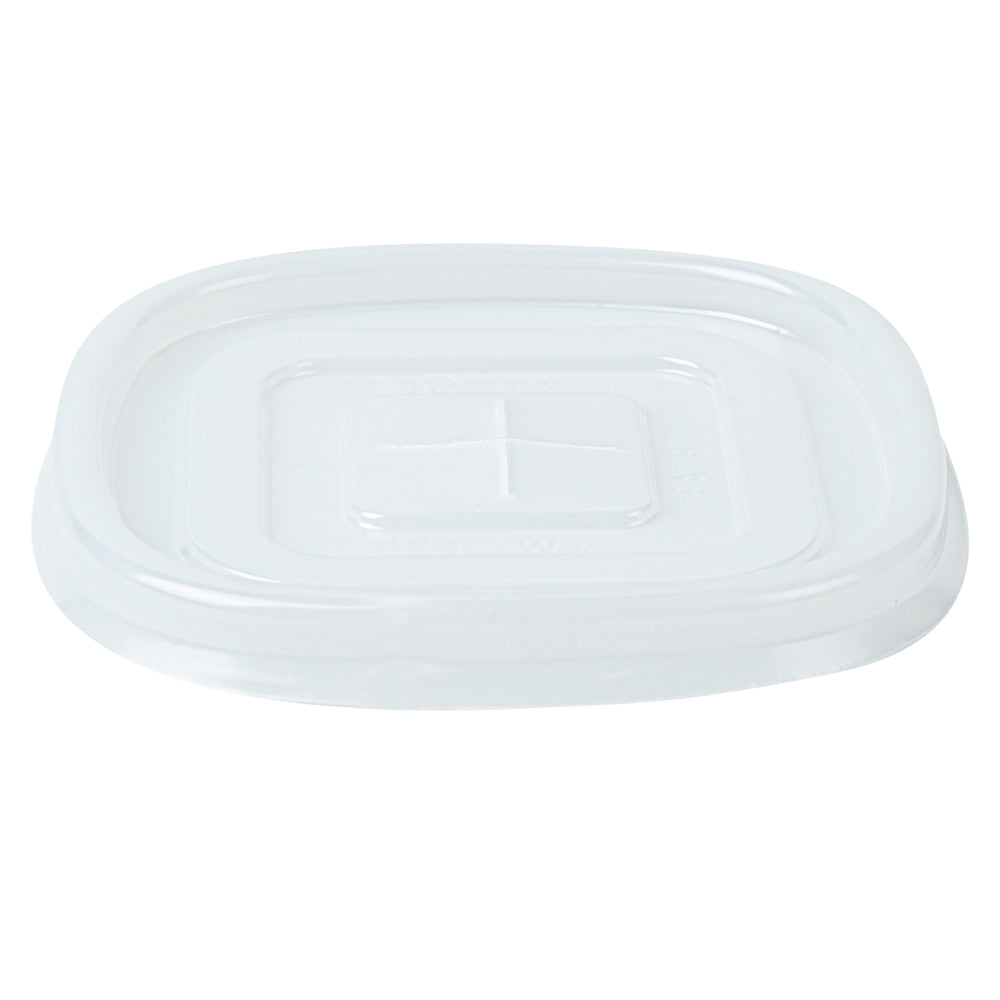 Hip 2 Be Square Frosted Plastic Straw Lid - Fits 12, 16 and 22 oz - 25 count box