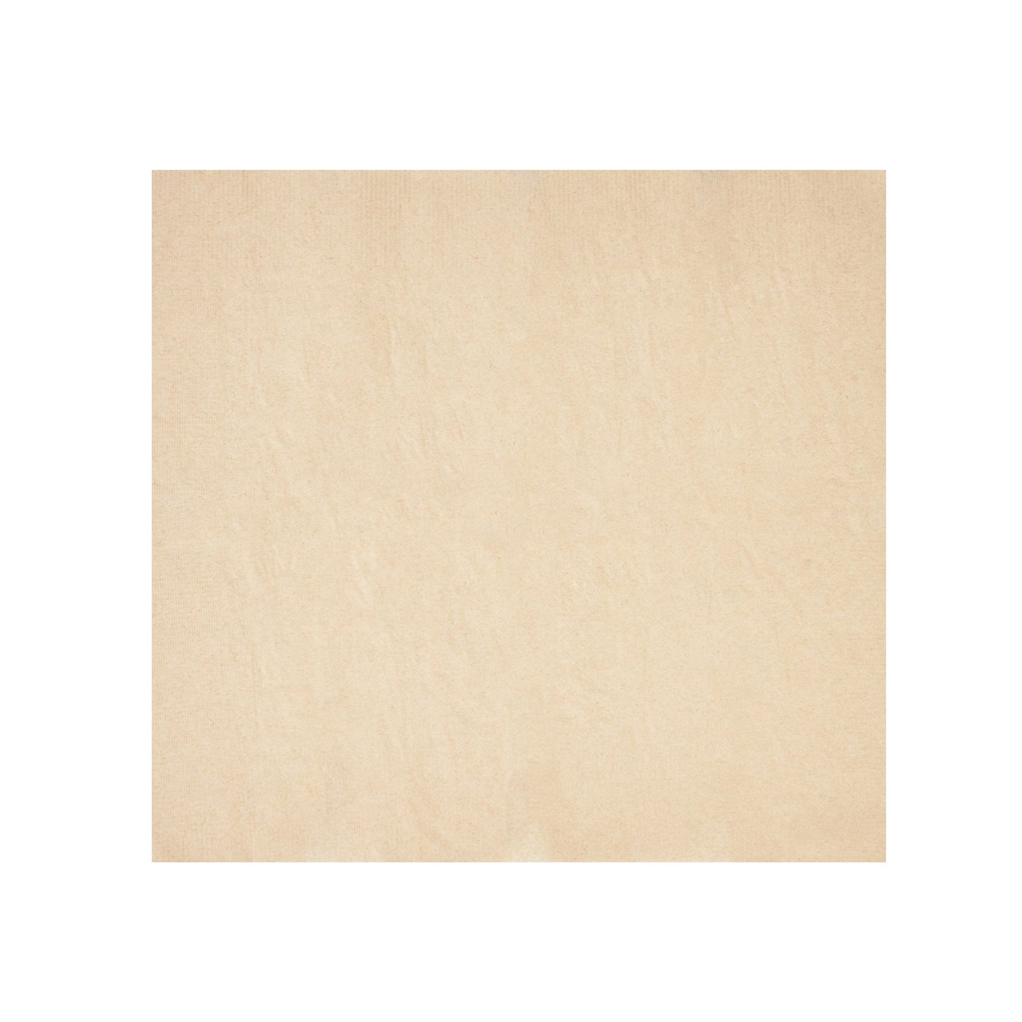 Saving Nature Rectangle Kraft Paper Dinner Napkin - 2-Ply - 17" x 15" - 150 count box