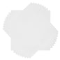 Saving Nature Square White Paper Cocktail Napkin - 1-Ply - 9" x 9" - 500 count box