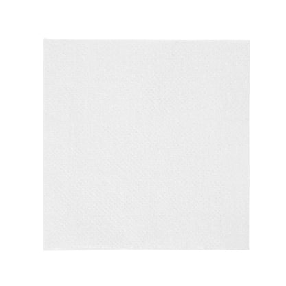 Saving Nature Square White Paper Cocktail Napkin - 1-Ply - 9" x 9" - 500 count box