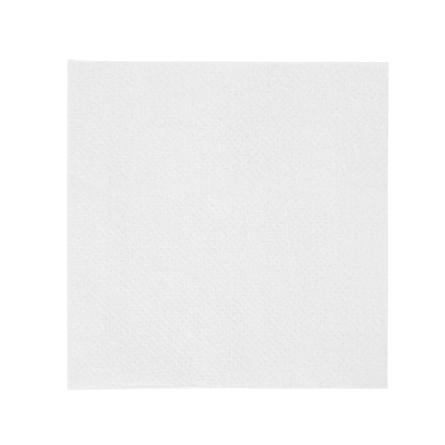 Saving Nature Square White Paper Cocktail Napkin - 1-Ply - 9" x 9" - 4000 count box