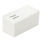 Luxenap Rectangle Silver Letter H White Paper Linen-Feel Guest Towel / Napkin - Air Laid, Sans Serif Font - 15 3/4" x 8" - 2000 count box