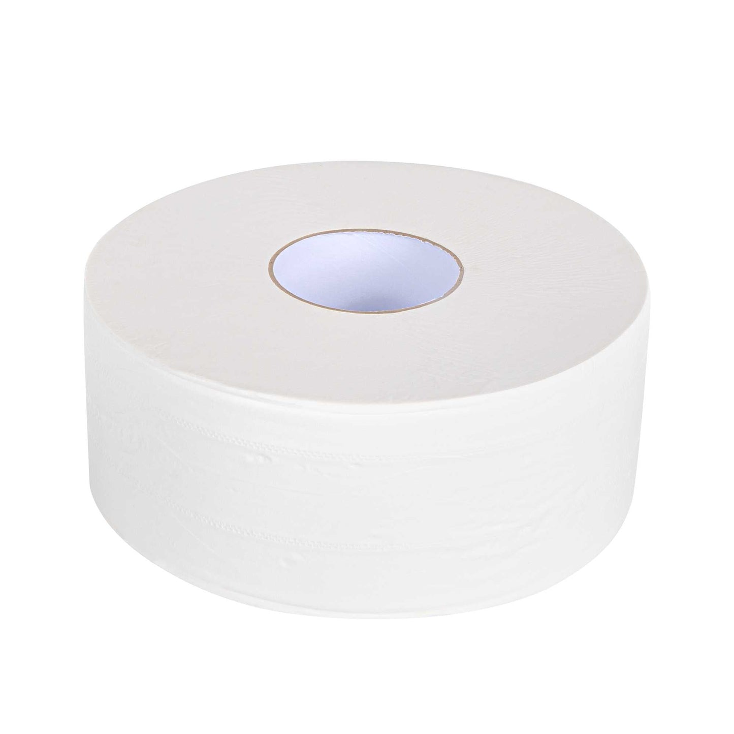 Clean Tek Professional White Toilet Paper Roll - 3-Ply - 655' x 3 3/4" - 12 count box