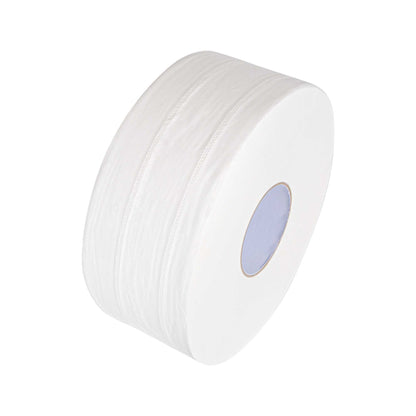 Clean Tek Professional White Toilet Paper Roll - 3-Ply - 655' x 3 3/4" - 12 count box
