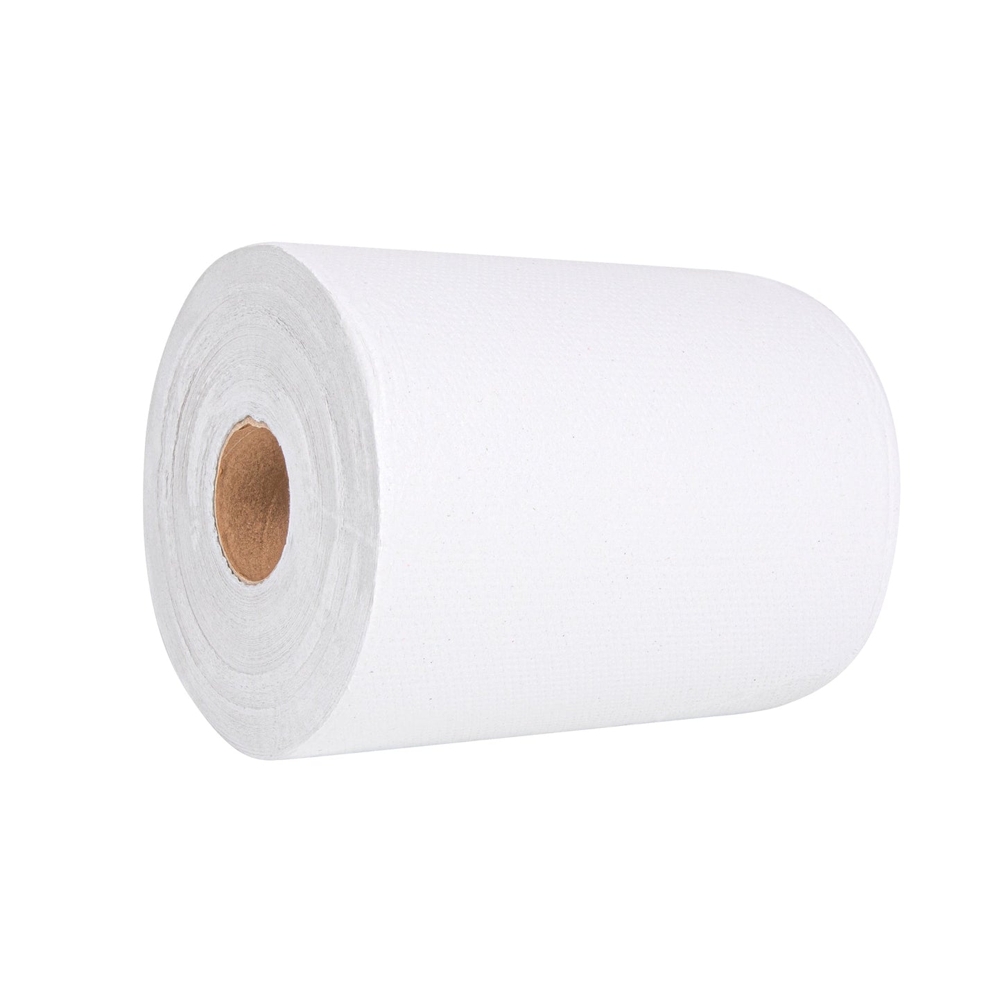 Clean Tek Professional White Paper Towel Roll - 1-Ply - 600' x 8" - 1 count box