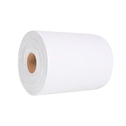 Clean Tek Professional White Paper Towel Roll - 1-Ply - 600' x 8" - 1 count box