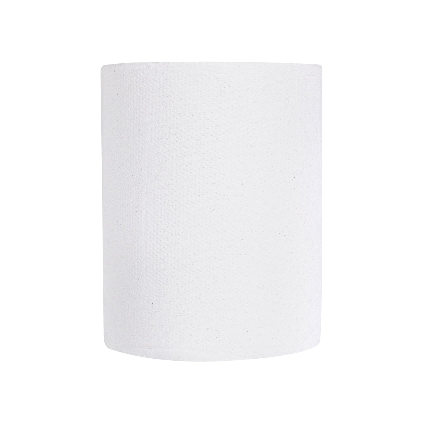 Clean Tek Professional White Paper Towel Roll - 1-Ply - 600' x 8" - 12 count box