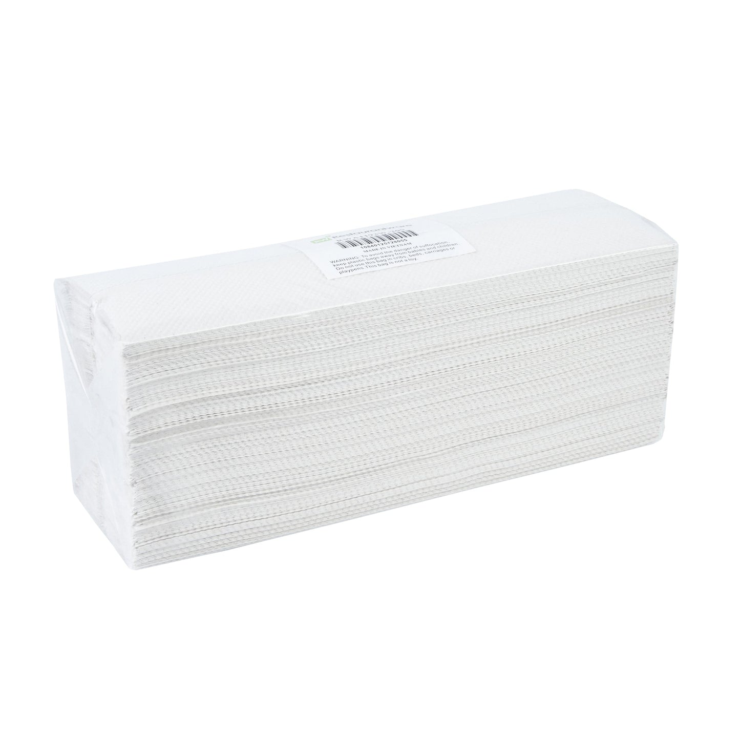 Clean Tek Professional White C-Fold Paper Towel - 1-Ply - 11 1/2" x 9 1/2" - 200 count box