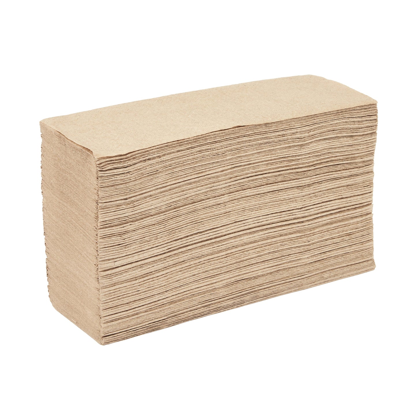 Clean Tek Professional Kraft M-Fold Paper Towel - 1-Ply - 9 1/2" x 9 1/4" - 4000 count box