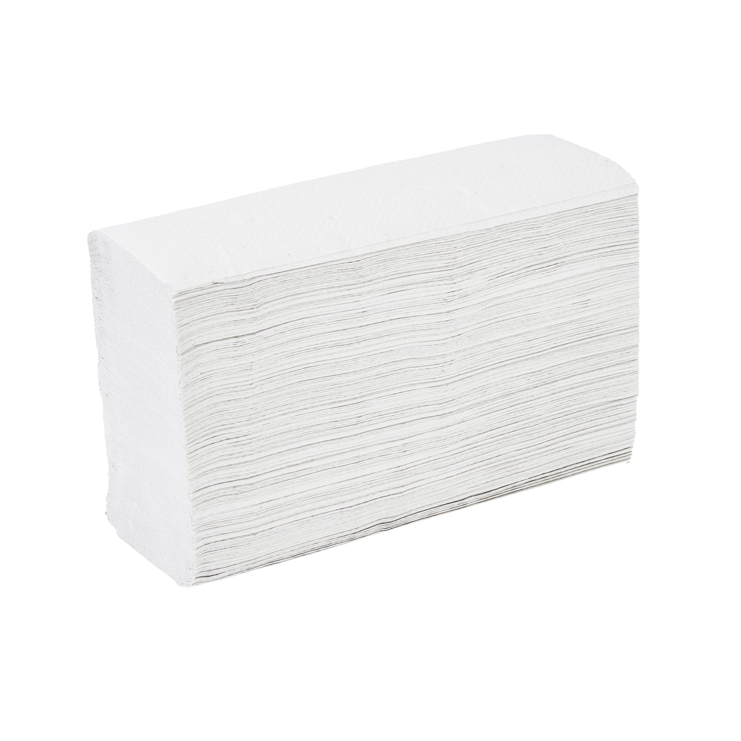 Clean Tek Professional White M-Fold Paper Towel - 1-Ply - 9 1/2" x 9 1/4" - 4000 count box