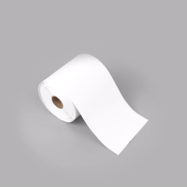 Label Tek White Paper Direct Thermal Label - 6" x 4" - 250 Labels x 10 Rolls