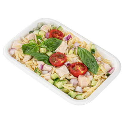 Pulp Safe No PFAS Added 12 oz Rectangle White Sugarcane / Bagasse Container - Home Compostable - 7" x 4 1/2" x 1" - 100 count box