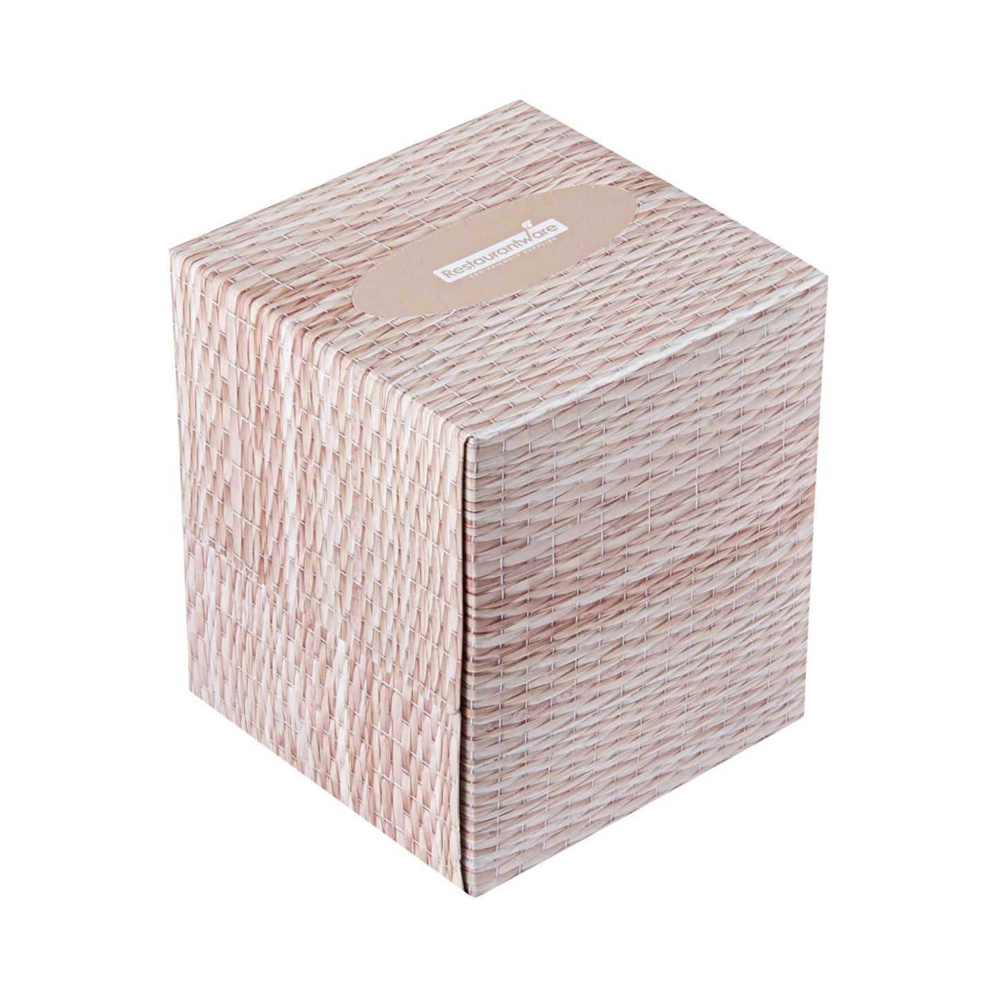 Clean Tek Professional 90 Sheet Facial Tissue Cube - 2-Ply - 1 count box