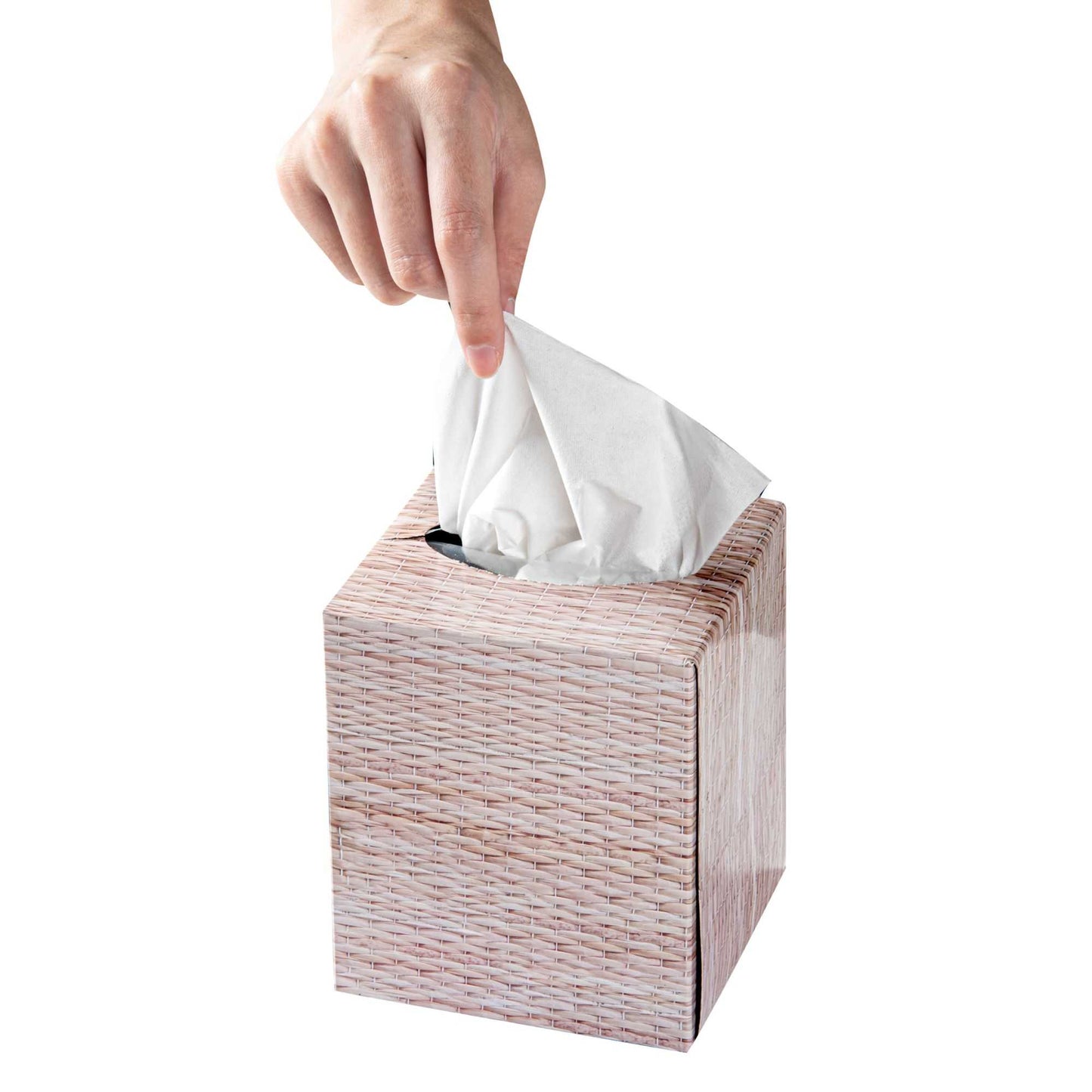 Clean Tek Professional 90 Sheet Facial Tissue Cube - 2-Ply - 36 count box