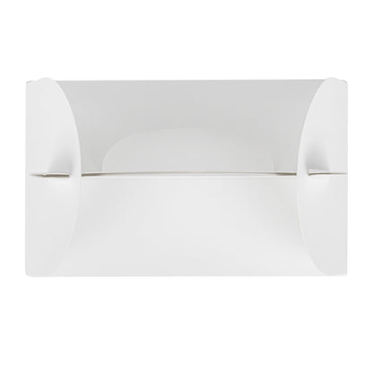 Bio Tek White Paper Gable Box / Take Out Container - Greaseproof, with Window - 6" x 3 1/2" x 3 1/2" - 100 count box