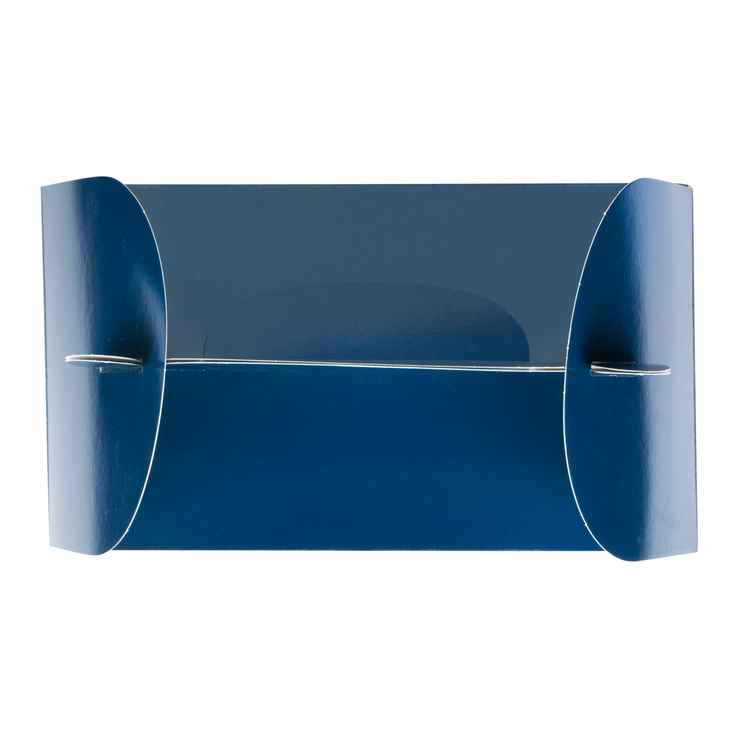 Bio Tek Frenchie Paper Gable Box / Take Out Container - with Window - 8 1/2" x 4 3/4" x 5 1/2" - 100 count box