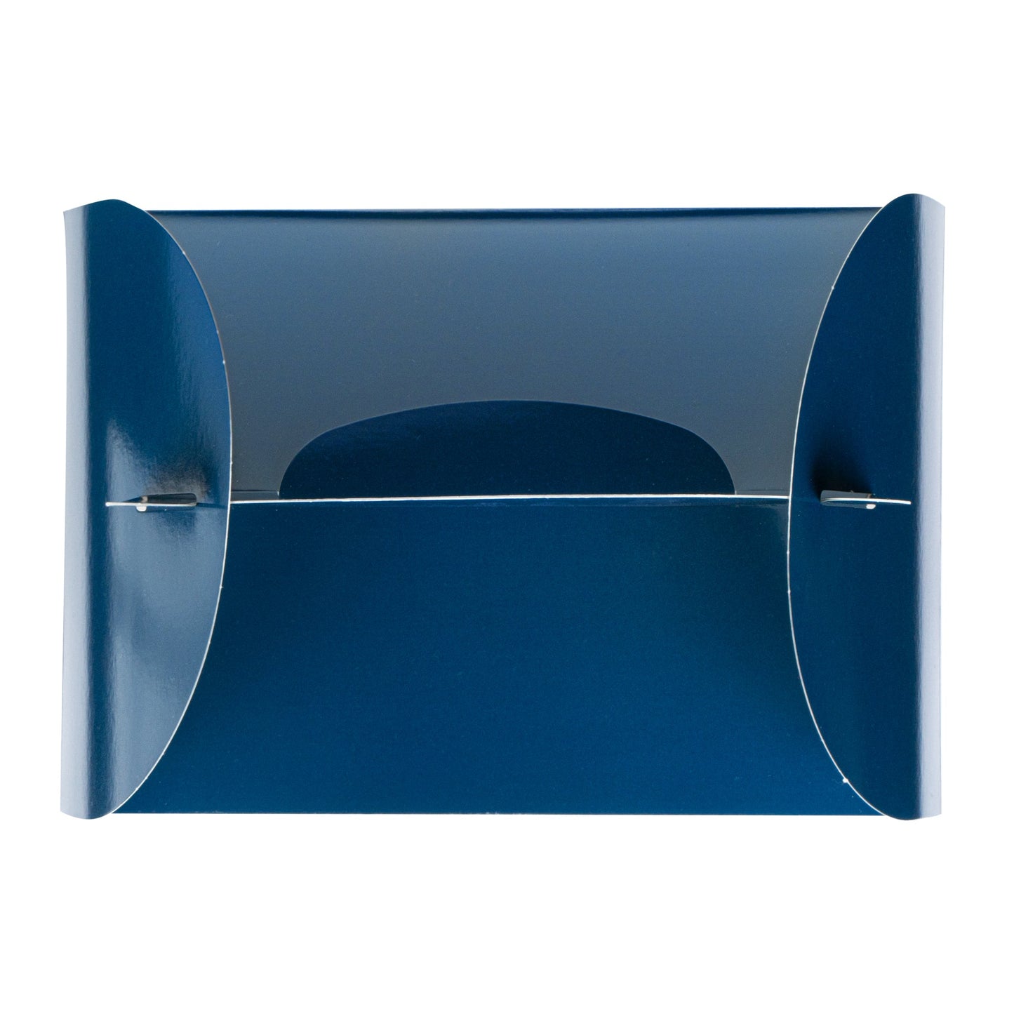 Bio Tek Frenchie Paper Gable Box / Take Out Container - with Window - 10" x 7" x 8" - 100 count box