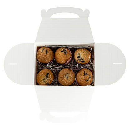 Bio Tek Plaid Paper Gable Box / Take Out Container - Compostable - 10" x 7" x 8" - 100 count box