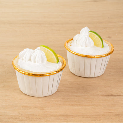 Panificio 3.5 oz Round White Foil Paper Baking Cup - Lids Available - 2 3/4" x 2 3/4" x 1 1/2" - 50 count box