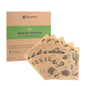 Chef 101 No PFAS Added Kraft Paper Taco Wrap and Chip Liner - Mexican Tradition, Greaseproof - 12" x 12" - 2000 count box