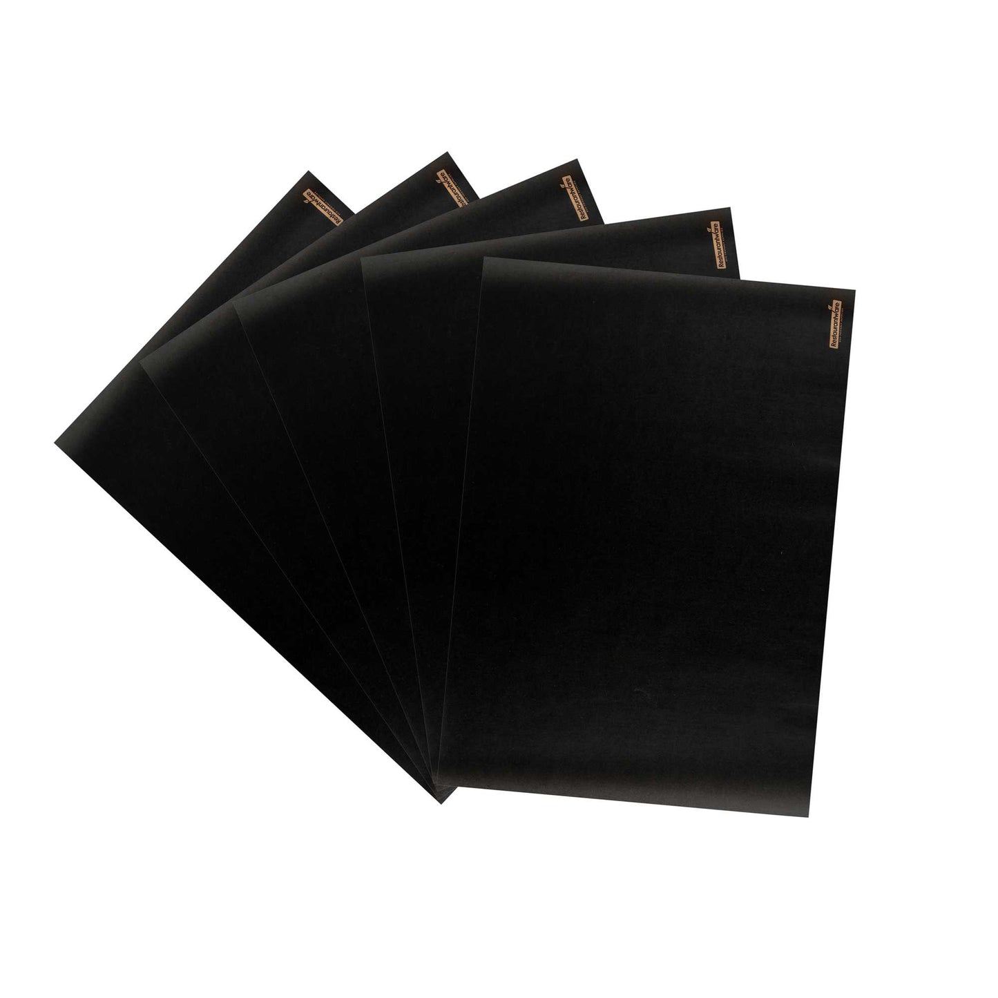 Chef 101 No PFAS Added Black Paper Food Wrap and Basket Liner - Greaseproof, Compostable - 15" x 11" - 200 count box