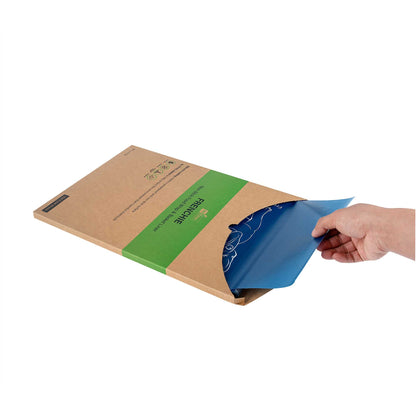 Chef 101 No PFAS Added Frenchie Paper Food Wrap and Basket Liner - Greaseproof, Compostable - 15" x 11" - 200 count box