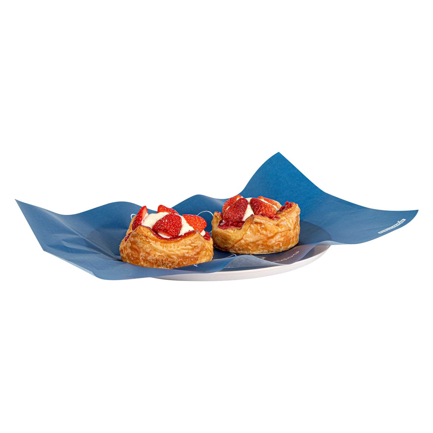 Chef 101 No PFAS Added Frenchie Paper Food Wrap and Basket Liner - Greaseproof, Compostable - 15" x 11" - 200 count box