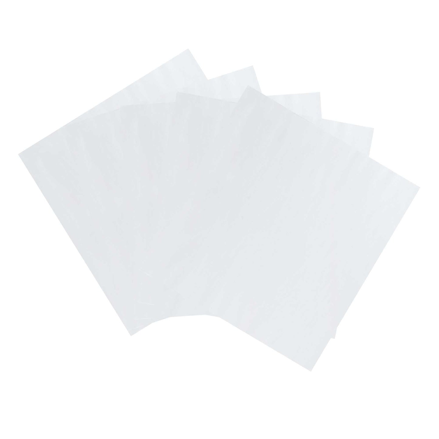 Chef 101 No PFAS Added White Paper Bakery Wrap and Basket Liner - Greaseproof - 12" x 12" - 200 count box