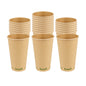 Sustain 16 oz Kraft Paper Coffee Cup - PLA Lining, Compostable, Single Wall - 3 1/2" x 3 1/2" x 5 1/2" - 50 count box