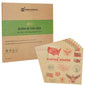 Chef 101 No PFAS Added Kraft Paper Food Wrap and Basket Liner - Born in the USA, Greaseproof, Compostable - 12" x 12" - 200 count box