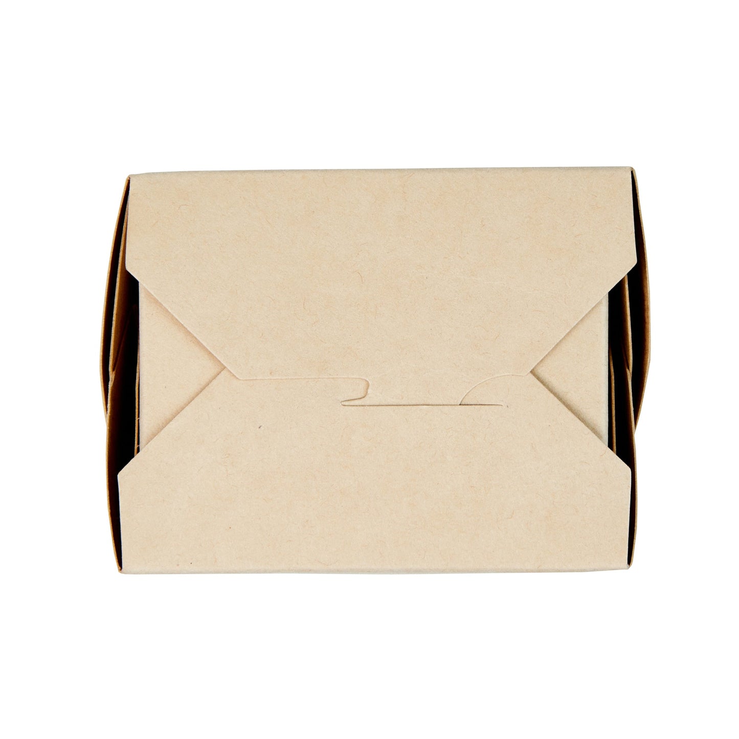 Sustain 8 oz Square Bamboo Paper Noodle Take Out Container - with PLA Lining, Compostable - 2 3/4" x 2 1/4" x 2 1/2" - 200 count box