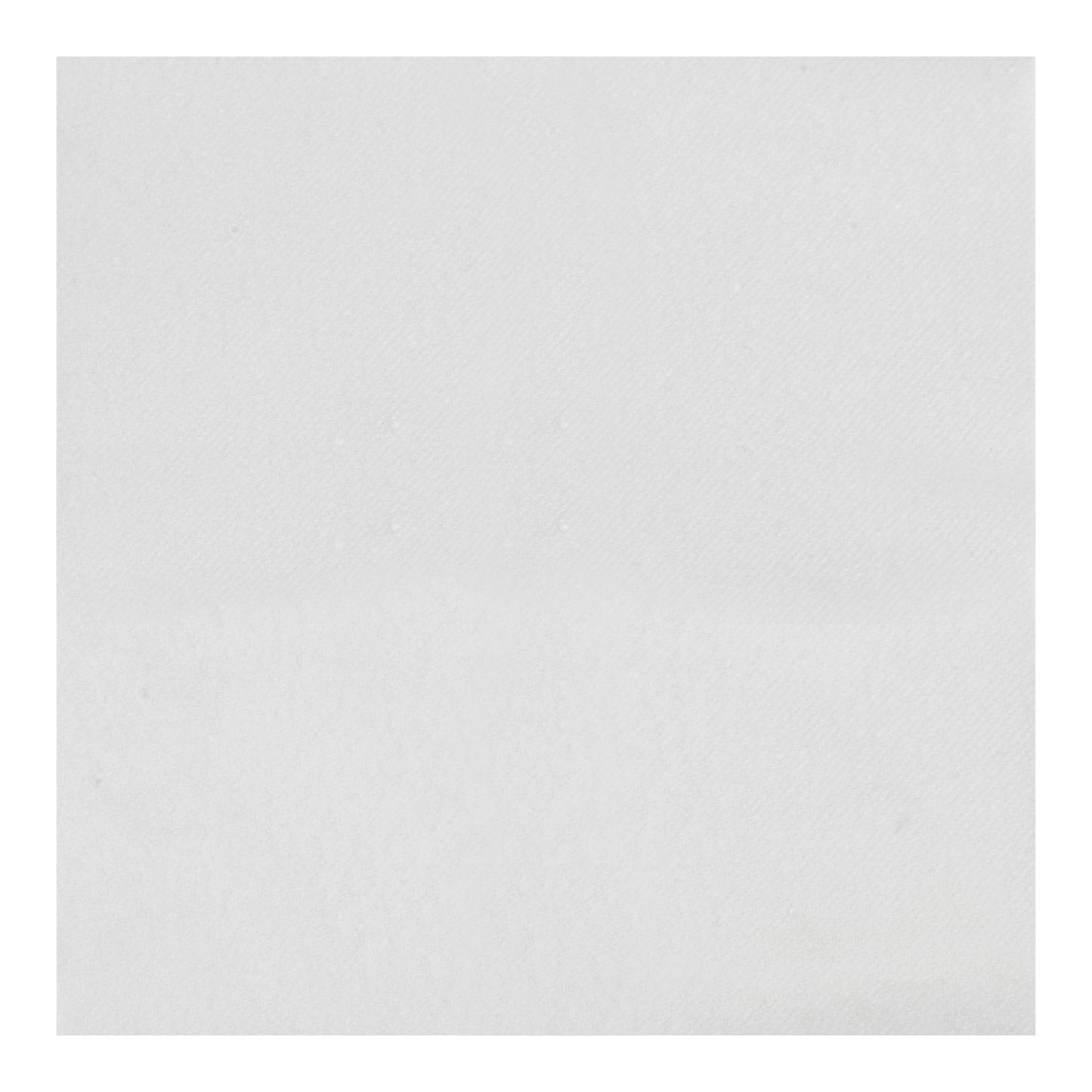 Luxenap Square White Paper Linen-Feel Cocktail Napkin - Air Laid - 9 1/2" x 9 1/2" - 1600 count box