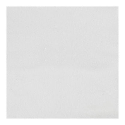 Luxenap Square White Paper Linen-Feel Cocktail Napkin - Air Laid - 9 1/2" x 9 1/2" - 1600 count box