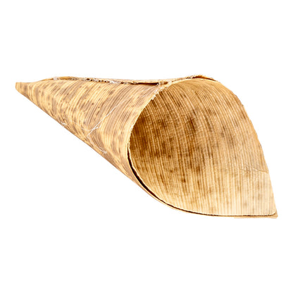 Bambuddha 1 oz Natural Bamboo Mini Cone - 3" x 1 1/4" x 1 1/4" - 200 count box