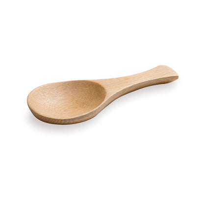 Bambuddha Natural Bamboo Spoon - Carved - 3 1/2" x 1 3/4" - 100 count box