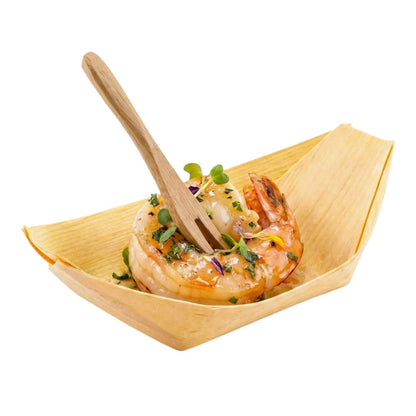 Bambuddha Natural Bamboo Mini Fork - 3 1/2" - 100 count box
