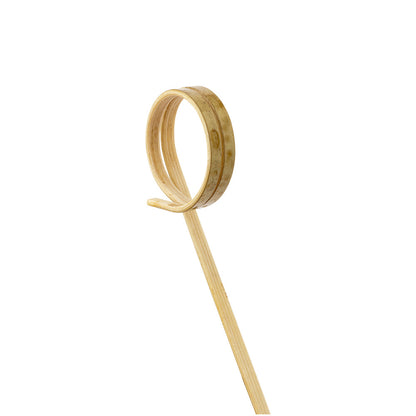 Pixy Natural Bamboo Loop Pick - 3 1/2" x 3/4" - 1000 count box