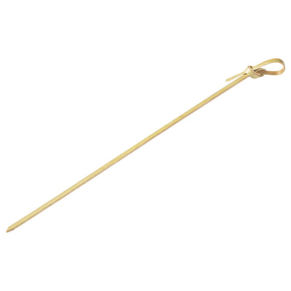 Pixy Natural Bamboo Knotted Skewer - 6" x 1/2" - 1000 count box
